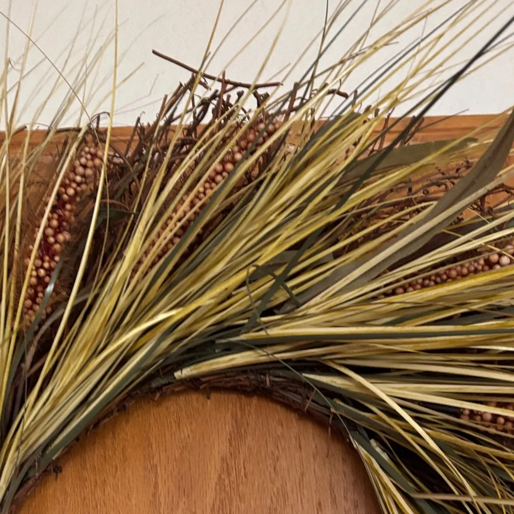 Hallmark Rustic Autumn Wreath - Brown and Green